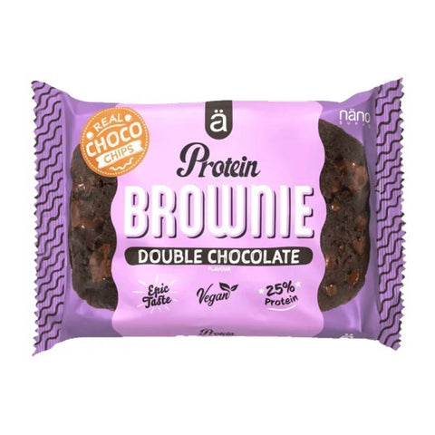 Batoane proteice | Protein Brownie 60g, NanoSupps, Prajitura proteica 0