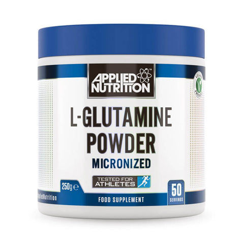 Aminoacizi | L-glutamina, 250g, pudra, Applied Nutrition, Supliment pentru refacere 0