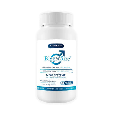 Stimulente hormonale | Bigger Size, 60 capsule, Medica-Group, Supliment pentru marirea penisului 0
