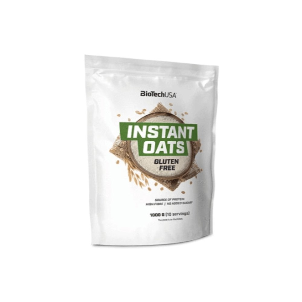 Alimente & Gustari | Ovaz Instant fara gluten 1kg, pudra, Biotech, Fara zahar adaugat 0