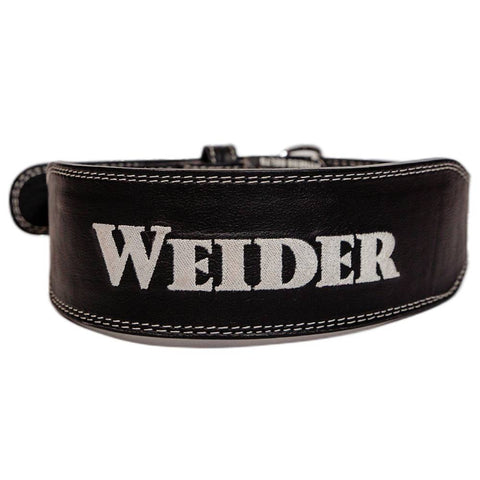 Accesorii pentru sala | Centura antrenament din piele, Weider 0