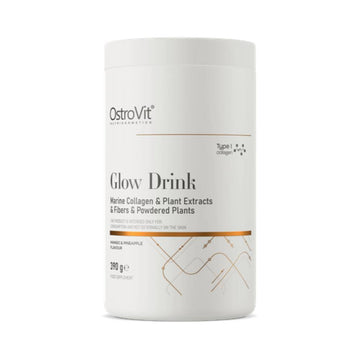 Colagen | Glow Drink pudra, 390g, Ostrovit, Supliment alimentar pentru sanatate si frumusete 0