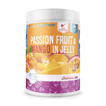 Alimente & Gustari | Passion Fruit & Mango in Jelly, 1kg, Allnutrition, Gem fara zahar 0