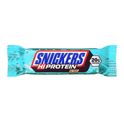 Alimente & Gustari | Baton proteic Snickers Hi Protein Bar Crisp, 55g, Mars Protein, Sarac in grasimi 0