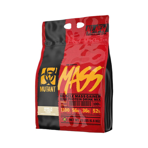 Suplimente antrenament | Mass 6,8kg, pudra, Mutant, Mix pentru crestere masa musculara 0