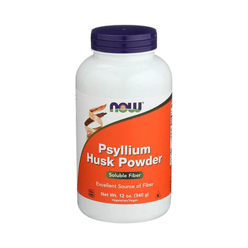 Digestie | Fibre de Psyllium, pudra, 340g, Now Foods, Supliment scadere in greutate 0