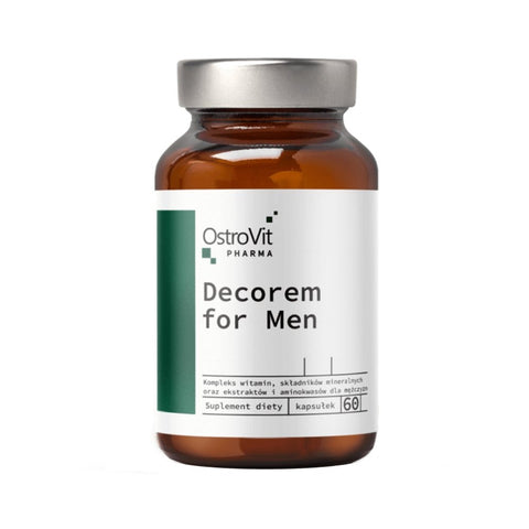 Vitamine si minerale | Decorem For Men 60 capsule, Ostrovit, Complex de vitamine si minerale pentru barbati 0