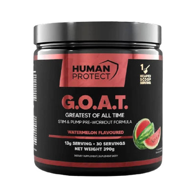 Human Protect | G.O.A.T. pudra, 390g, Human Protect, Supliment alimentar pre-workout 0