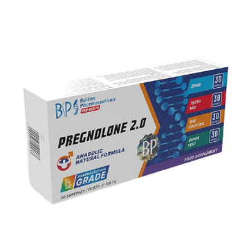 Stimulente hormonale | Pregnolone 2.0 120 capsule, Balkan Pharmaceuticals, Supliment stimulator hormonal 0