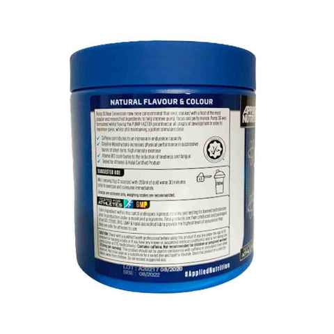 Suplimente antrenament | Pump 3g Pre-Workout Zero Stimulant, pudra, 375g, Applied Nutrition, Supliment alimentar pre-workout 1