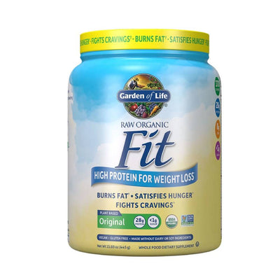 undefined | Raw organic fit pudra, 445g, Garden of Life, Supliment alimentar pentru scadere in greutate 0