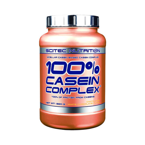 Cresterea masei musculare | 100% Caseina Complex pudra, 920g, Scitec Nutrition 0