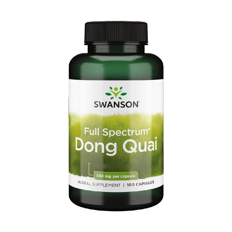 Swanson | Dong Quai 530mg, 100 capsule, Swanson, Supliment alimentar pentru femei 0