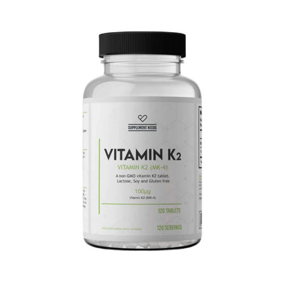 Suplimente pentru oase si articulatii | Vitamina K2, 120 tablete, Supplement Needs, Supliment alimentar pentru sanatate 0