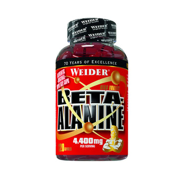 Aminoacizi | Beta-Alanina 4400mg, 120 capsule, Weider, Supliment alimentar 0