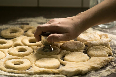 1. Papanasi proteici - mod de preparare_aluat, faina, mana 2