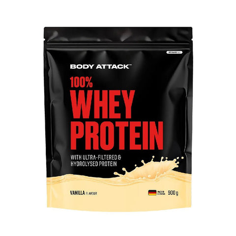 Proteine 100% Whey Protein 900g, pudra, Proteina din zer 6