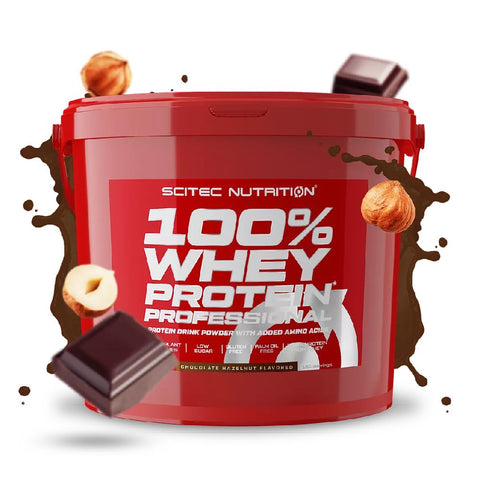 Proteine 100% Whey Protein Professional 5kg, pudra, Scitec Nutrition, Concetrat proteic din zer 2