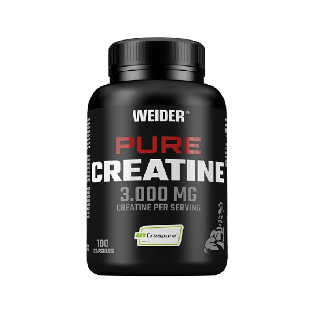 Creatina pura 3000mg, 100 capsule, Weider, Supliment crestere masa musculara