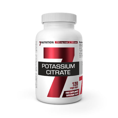 Potasiu 120 capsule, 7 Nutrition, Supliment alimentar de tip minerale