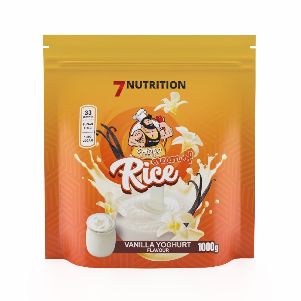Cream of Rice 1000g, 7Nutrition, Crema de orez fara zahar - Nutriland®