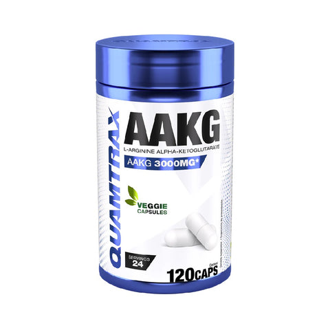 AAKG 3000mg 120 capsule vegane, Quamtrax, Oxid nitric