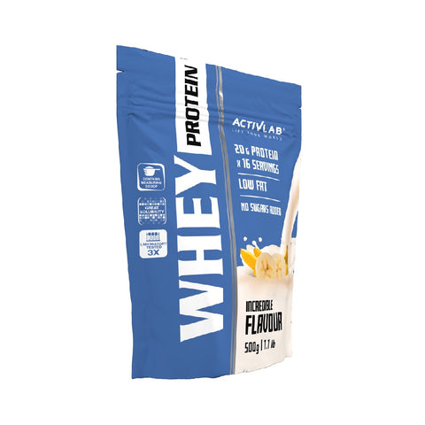Whey Protein 500g, pudra, ActivLab, Supliment alimentar de tip proteine din zer