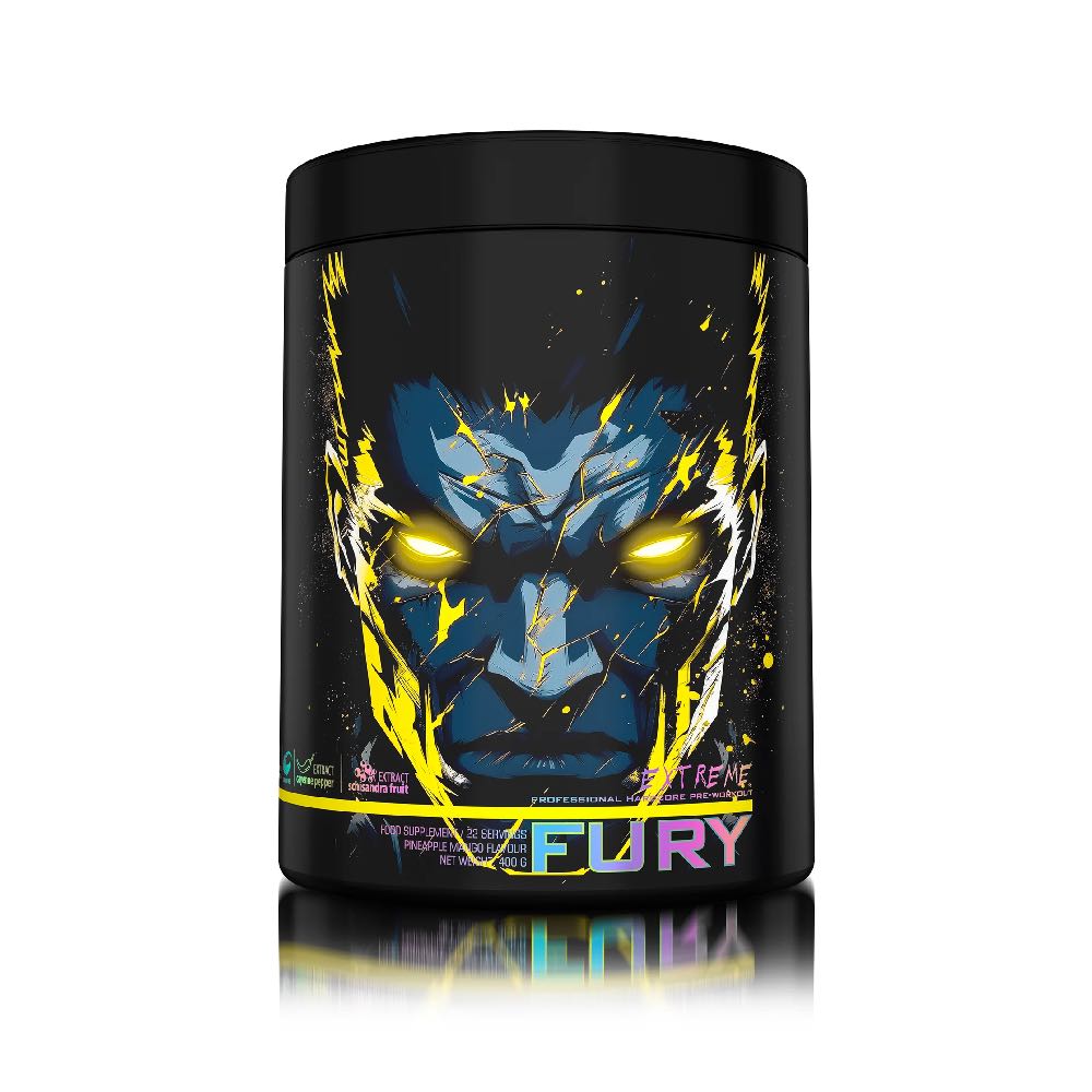 FURY EXTREME, powder, 400g, Genius Nutrition, Pre-workout with caffeine