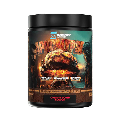 Pre-Workout Extreme 500g, pudra, Kosso Nutrition, Pre-workout cu cofeina