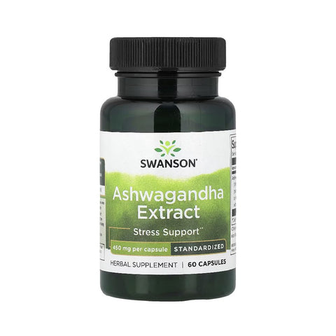 Ashwagandha 450mg 50capsule, Swanson, Extract standardizat de ashwagandha