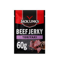 Beef Jerky 60g, Jackie Links, Aliment proteic de tip gustare sanatoasa