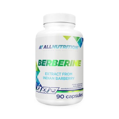 Berberina 90 capsule, AllNutrition, Extract din radacina de Berberis aristata