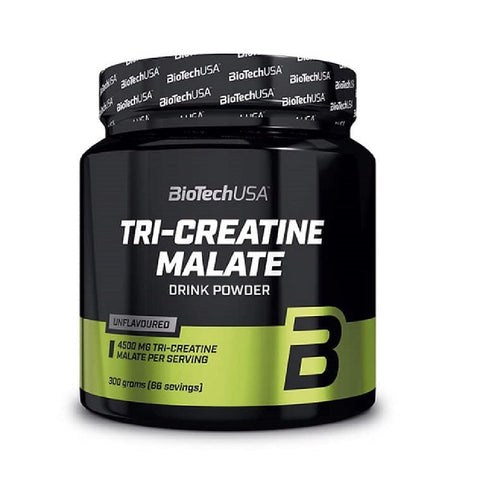 Malat de tri-creatina, pudra, 300g, BiotechUSA, Supliment alimentar pentru crestere masa musculara