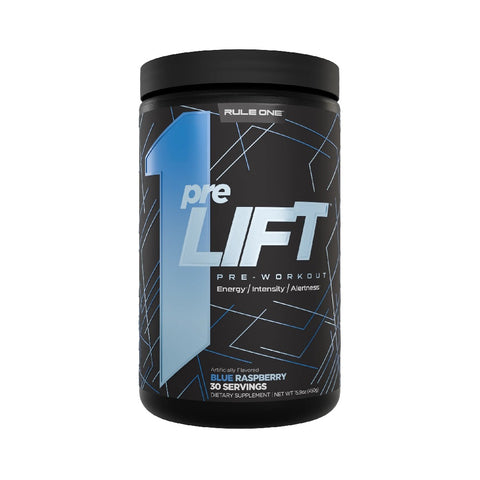PreLIFT 420g, powder, Rule One, Pre-workout food supplement with caffeine