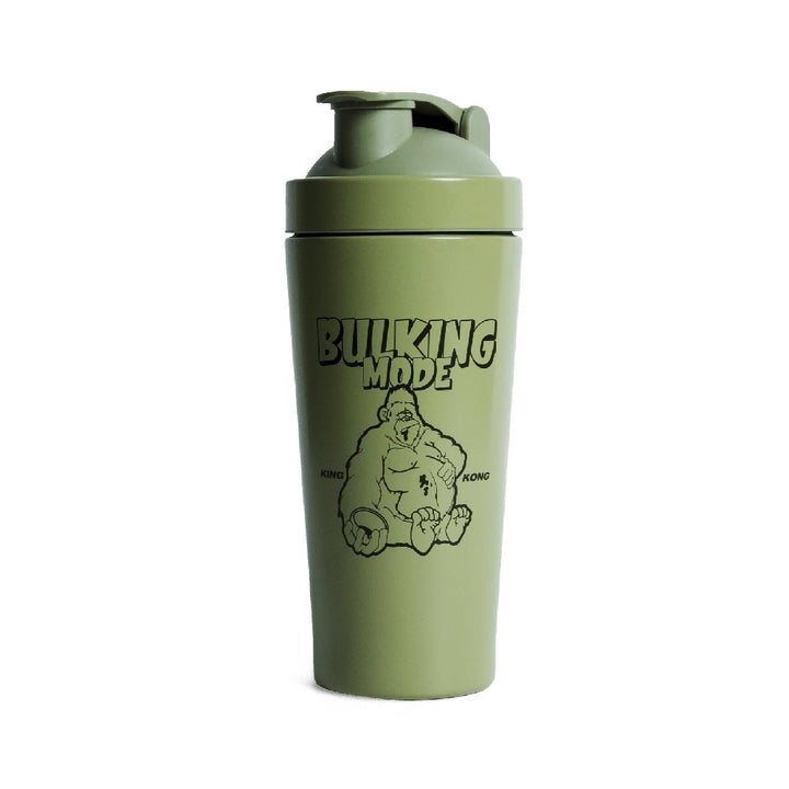 Shaker metalic 739ml, Quamtrax, Shaker fitness din otel inoxidabil
