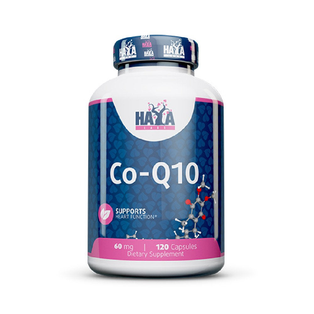 Co-Q10 60mg 120 Vcapsule, Haya Labs, Supliment alimentar pentru sanatate
