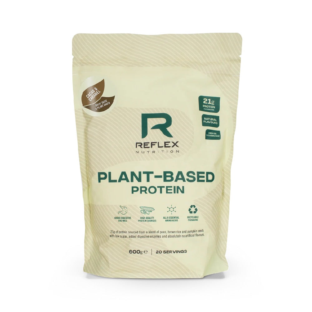 Plant based protein 600g, pudra, Reflex Nutrition, Supliment alimentar de tip proteine vegetale