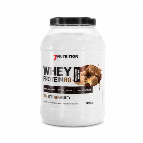 Whey Protein 80 2kg, pudra, 7Nutrition, Supliment alimentar de tip proteina din zer