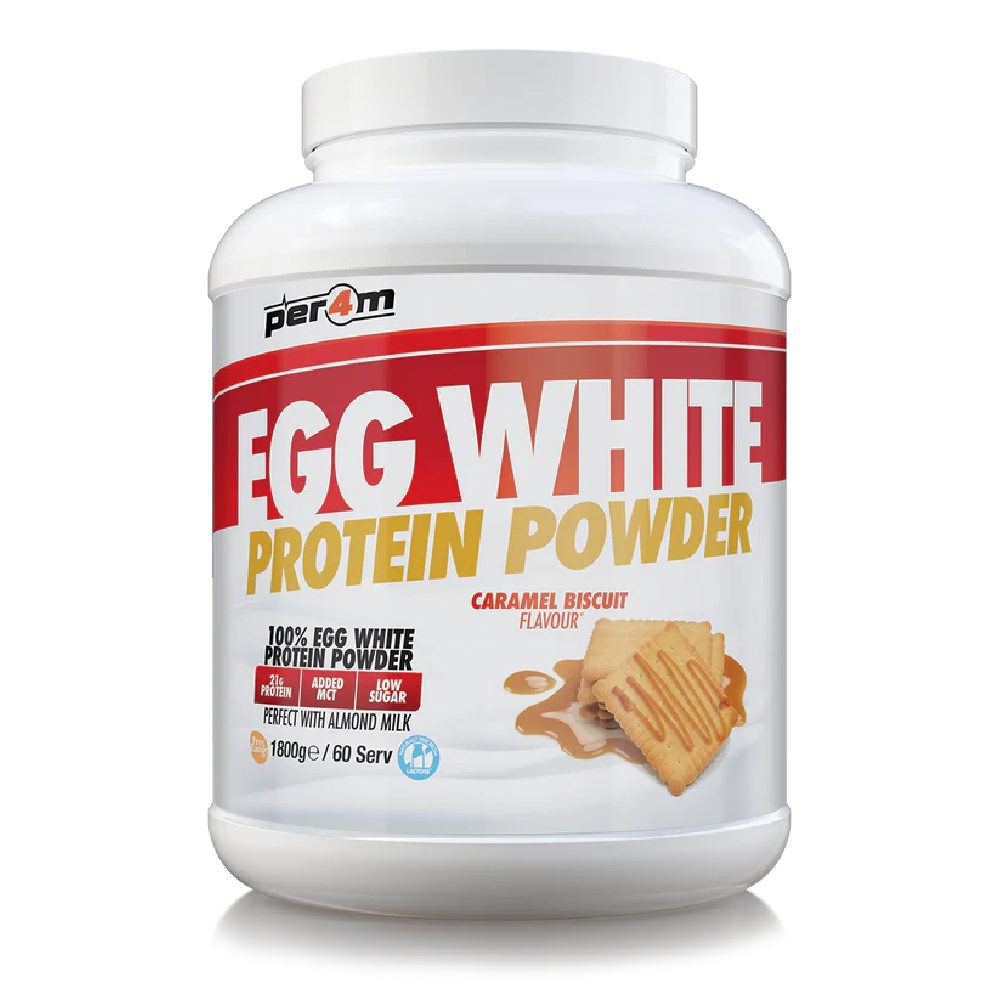 Egg White Protein Powder, pudra, 1800g, Per4m, Proteine din ou