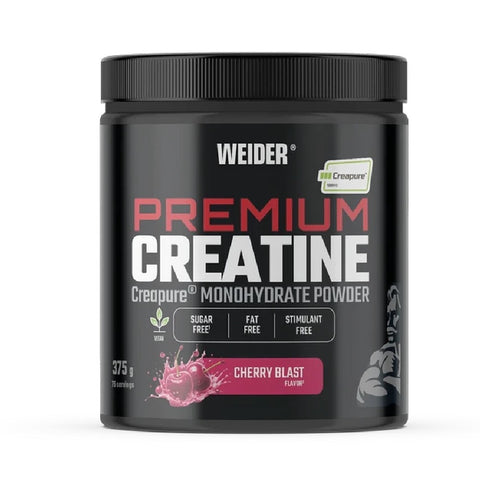 Premium Creatine Creapure, powder, 375g, Weider, Muscle growth supplement 