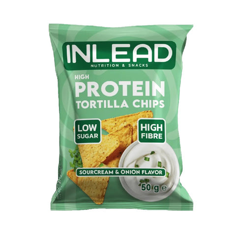 Protein Tortilla Chips 50g, Inlead, Chipsuri tortilla