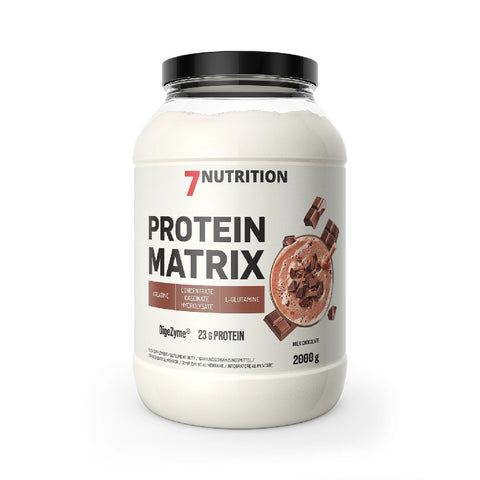 Protein Matrix 2000g, pudra, 7Nutrition, Proteina, creatina monohidrata, L-glutamina si colagen bovin hidrolizat
