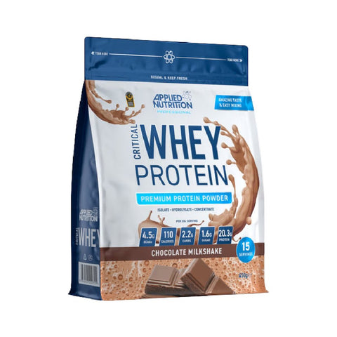 Critical Whey 450g, powder, Applied Nutrition, whey protein concentrate and isolate 