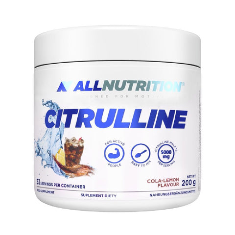 Citrulina, pudra, 200g, Allnutrition, Supliment alimentar pre-workout