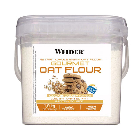 Gourmet oat flour, powder, 1.9kg, Weider