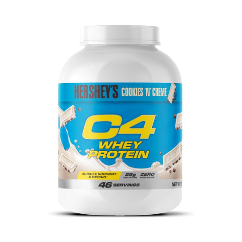 C4 Whey Protein 1,6kg, pudra, Cellucor, Supliment alimentar de tip proteina din zer