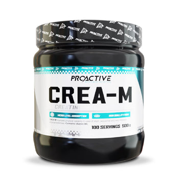 Crea-M 500g, pudra, ProActive, Creatina monohidrata si vitamina B6