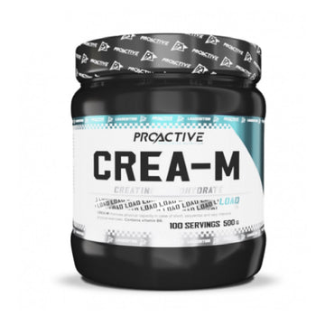 Crea-M Load 500g, pudra ProActive, Creatina monohidrata sub forma de pulbere
