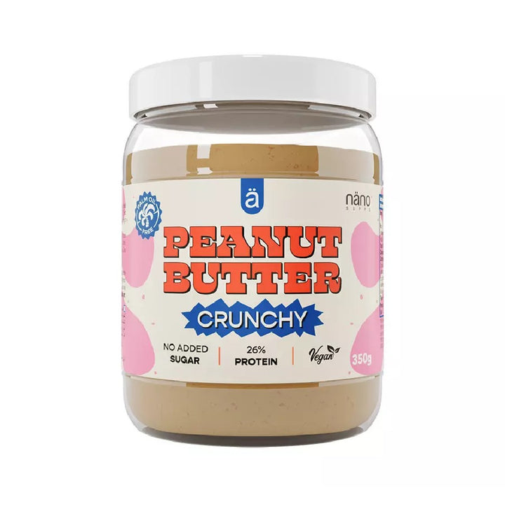 Peanut Butter 350g, NanoSupps, Unt de arahide