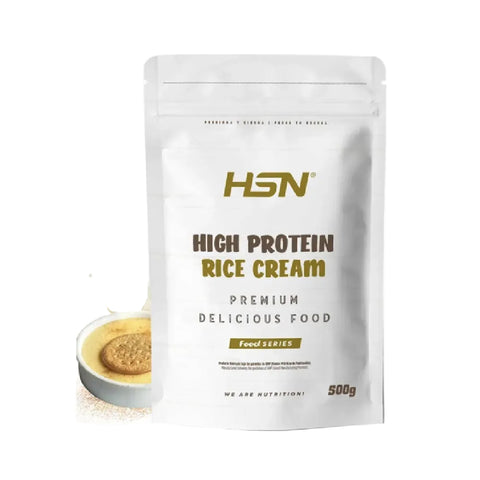 Crema de orez proteica 500g, pudra, HSN, Supliment alimentar pentru sanatate